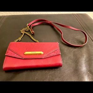 treesje shoulder wallet red